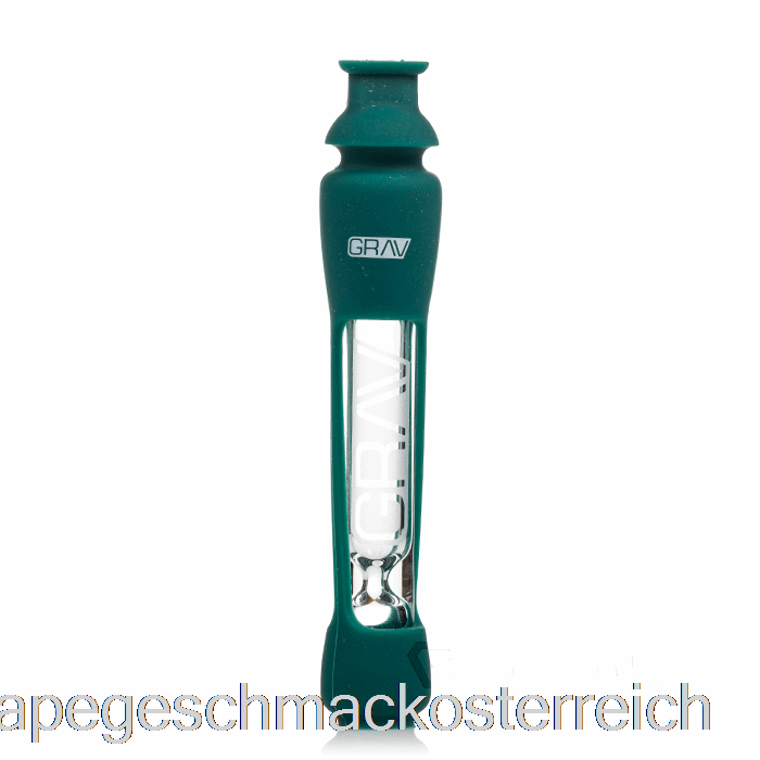 Grav 12mm Verkoster Mit Silikonhaut, Dunkelblaugrüner Vape-Geschmack